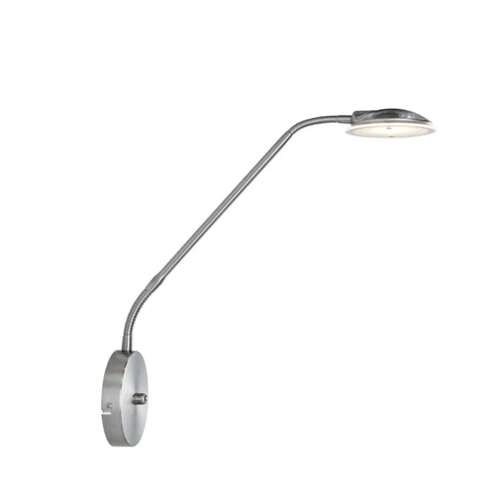 Moderne wandlamp staal incl. LED - Eva