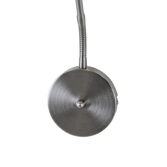 Moderne wandlamp staal incl. LED - Eva