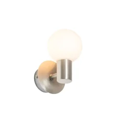 Moderne wandlamp staal IP44 - Cederic Up