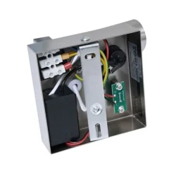 Moderne wandlamp staal met USB-C kantelbaar - Rex