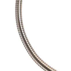 Moderne wandlamp staal met kap wit - Bergamo