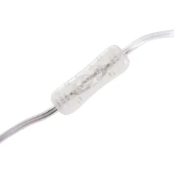 Moderne wandlamp staal zonder kap - Boog