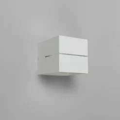 Moderne wandlamp wit 9,7 cm - Transfer Groove