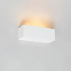 Moderne wandlamp wit - Santino Novo