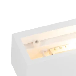 Moderne wandlamp wit - Santino Novo