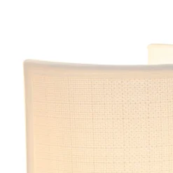 Moderne wandlamp wit - Simple Drum Jute