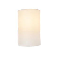 Moderne wandlamp wit - Simple Drum Jute