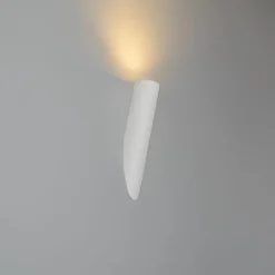 Moderne wandlamp wit - Slam