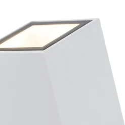 Moderne wandlamp wit 2-lichts AR70 IP54 - Baleno