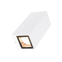 Moderne wandlamp wit 2-lichts AR70 IP54 - Baleno