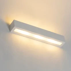 Moderne wandlamp wit 3-lichts - Tjada Novo