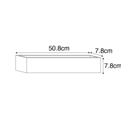Moderne wandlamp wit 3-lichts - Tjada Novo