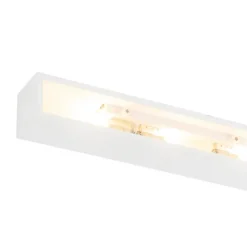 Moderne wandlamp wit 3-lichts - Tjada Novo