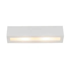 Moderne wandlamp wit 2-lichts - Tjada Novo