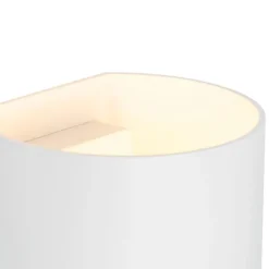 Moderne wandlamp wit met lichteffect - Sabbio