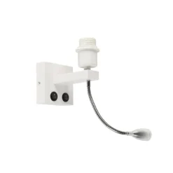 Moderne wandlamp wit met flexarm - Brescia Combi