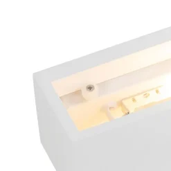 Moderne wandlamp wit met lichteffect - Tjada Novo