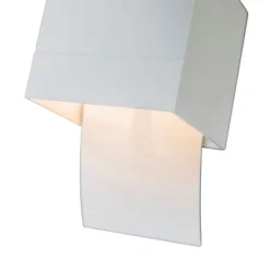 Moderne wandlamp wit met lichteffect - Amy
