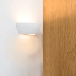 Moderne wandlamp wit met lichteffect - Hiske