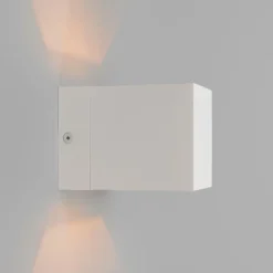 Moderne wandlamp wit met lichteffect - Transfer