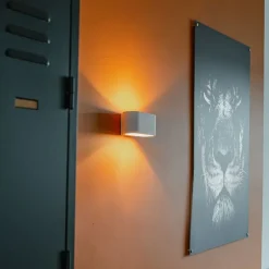 Moderne wandlamp wit plat - Gipsy Arles