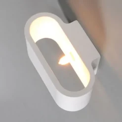 Moderne wandlamp wit plat - Gipsy Arles