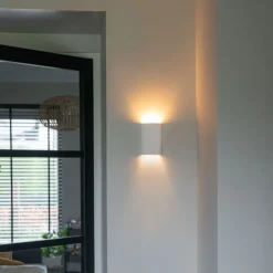 Moderne wandlamp wit rond - Colja Novo