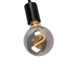 Moderne wandlamp zwart 15,5 cm - Facile