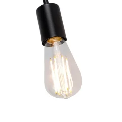 Moderne wandlamp zwart 15,5 cm - Facile