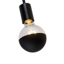 Moderne wandlamp zwart 15,5 cm - Facile