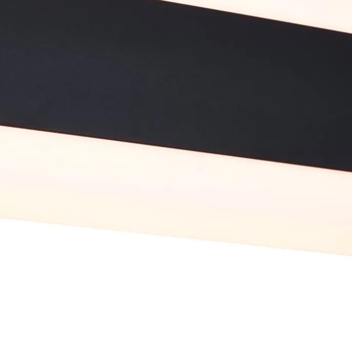 Moderne wandlamp zwart CCT 60cm incl. LED IP54 - Vanya