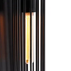 Moderne wandlamp zwart draad - Balenco Wazo