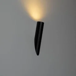 Moderne wandlamp zwart GU10 50mm - Slam