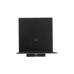 Moderne wandlamp zwart incl. USB-aansluiting - Flero