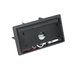 Moderne wandlamp zwart incl. LED met USB - Thijs