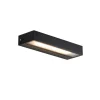 Moderne wandlamp zwart incl. LED IP65 - Hannah