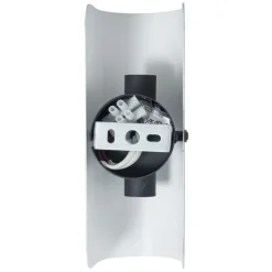 Moderne wandlamp zwart 2-lichts - Gotthard