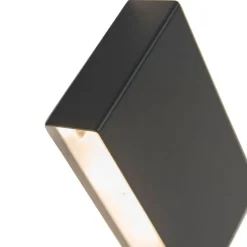 Moderne wandlamp zwart 2-lichts - Otan