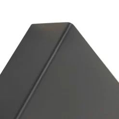 Moderne wandlamp zwart 2-lichts - Otan