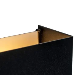 Moderne wandlamp zwart 2-lichts - Otan S