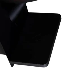 Moderne wandlamp zwart met USB-C en inductielader - Comfort