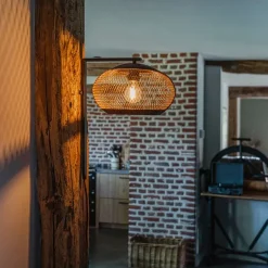 Moderne wandlamp zwart met goud - Lucas