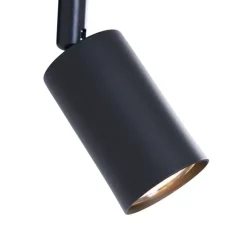 Moderne wandlamp zwart met USB-C kantelbaar - Rex