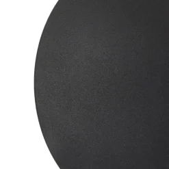 Moderne wandlamp zwart met goud - Sunrise