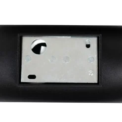 Moderne wandlamp zwart met gouden binnenkant - Ria