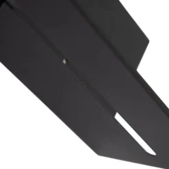 Moderne wandlamp zwart verstelbaar - Muro