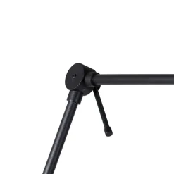 Moderne wandlamp zwart verstelbaar - Blitz