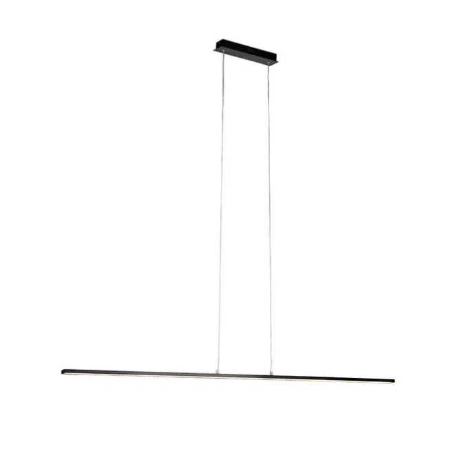 Moderne zwarte hanglamp 150 cm incl. LED - Banda