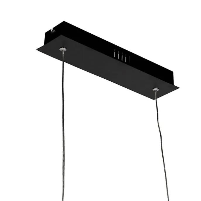 Moderne zwarte hanglamp 150 cm incl. LED - Banda