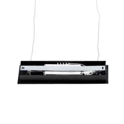 Moderne zwarte hanglamp 150 cm incl. LED - Banda